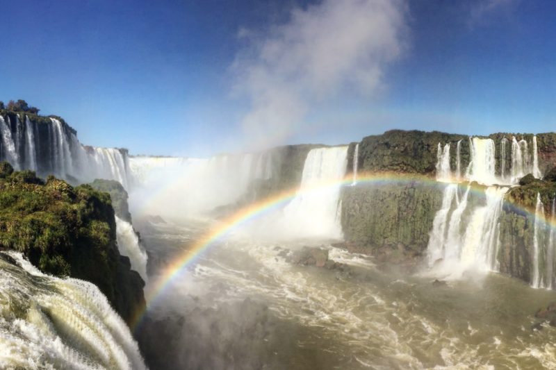 Marvel at the Iguaçu/Iguazu falls