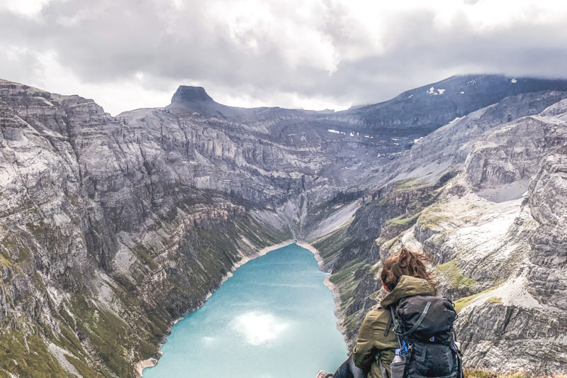 A daring hike to the Limmernsee